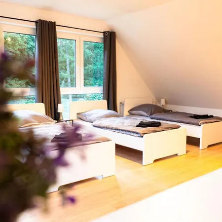 Have-a-nice-stay - - Monteursunterkunft - Einzelbetten - Gute Anbindung - Bettwaesche Lägenhet Trappenkamp