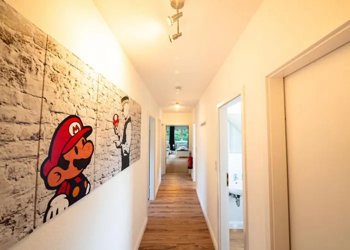 Have-a-nice-stay - - Monteursunterkunft - Einzelbetten - Gute Anbindung - Bettwaesche Trappenkamp